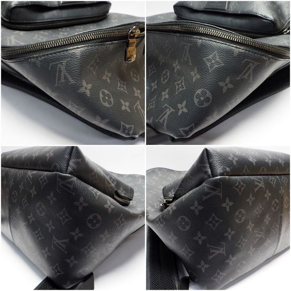 Louis Vuitton Monogram Backpack Rucksack Silver Hardware Black - Picture 6 of 6